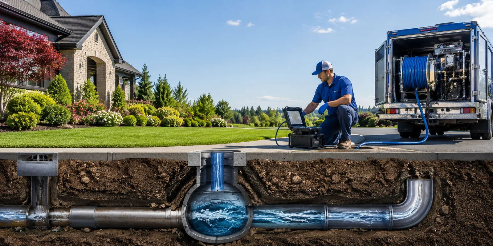 Drainage restoration information for Russell, AR